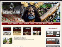 Tablet Screenshot of elcristo.es